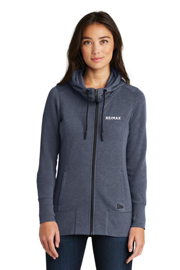 RE/MAX New Era Ladies Tri-Blend Fleece Full-Zip Hoodie - Image 8