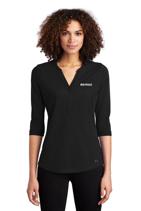 RE/MAX OGIO Ladies Jewel Henley