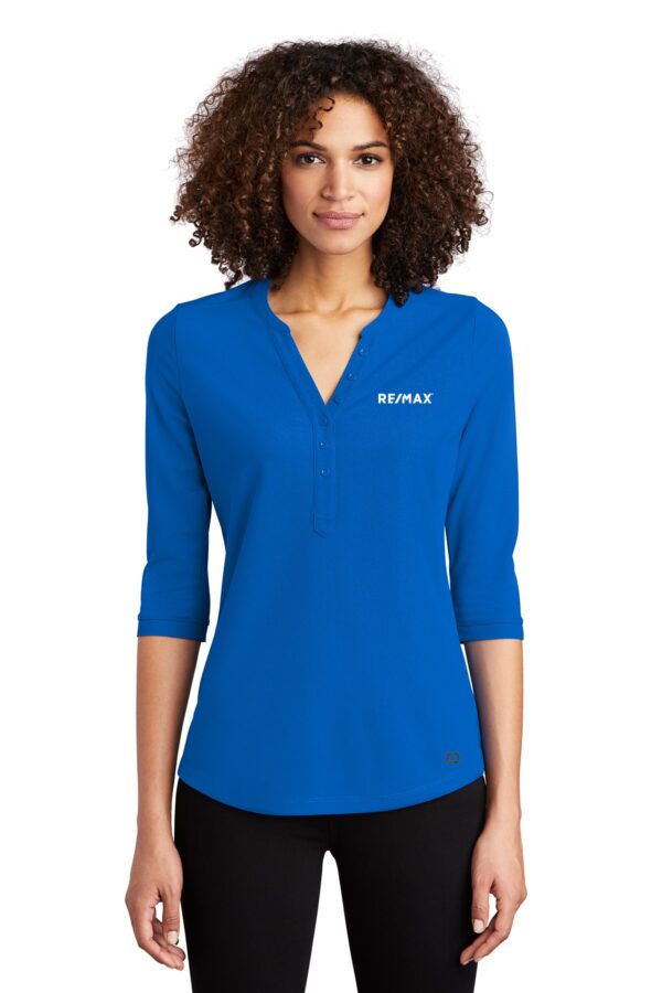 RE/MAX OGIO Ladies Jewel Henley - Image 4