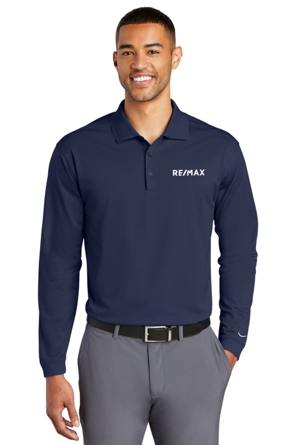Nike Mens Long Sleeve Dri-FIT Stretch Tech Polo - Image 4