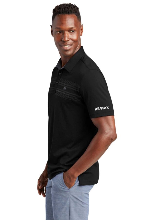 Re/max TravisMathew Monterey Chest Stripe Polo - Image 2