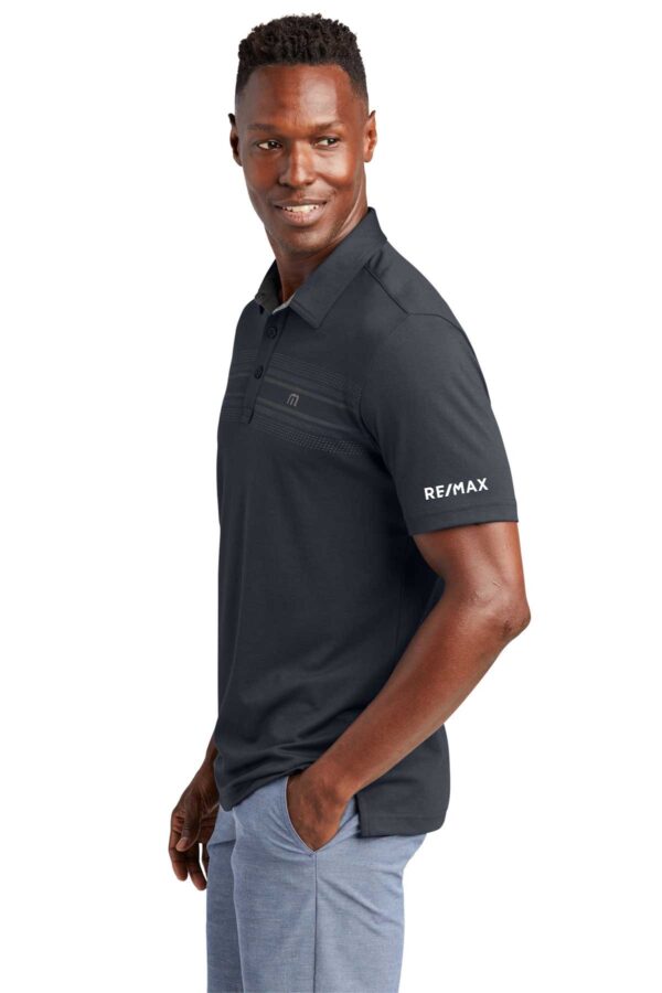 Re/max TravisMathew Monterey Chest Stripe Polo - Image 3
