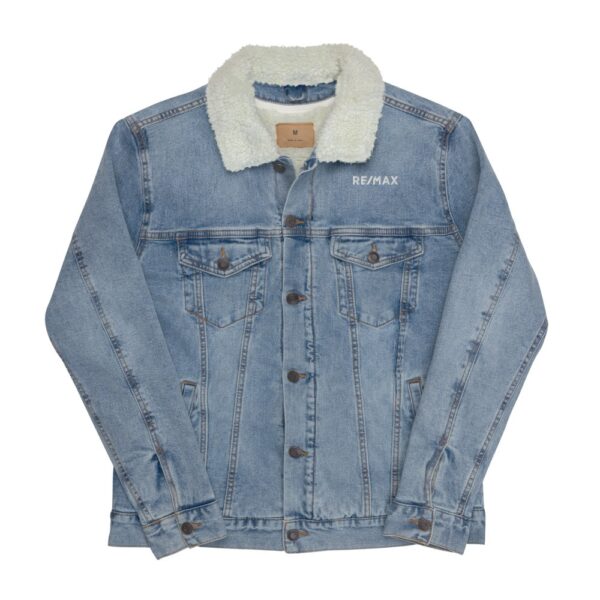 Unisex Sherpa Denim Jacket | Threadfast Apparel 372J