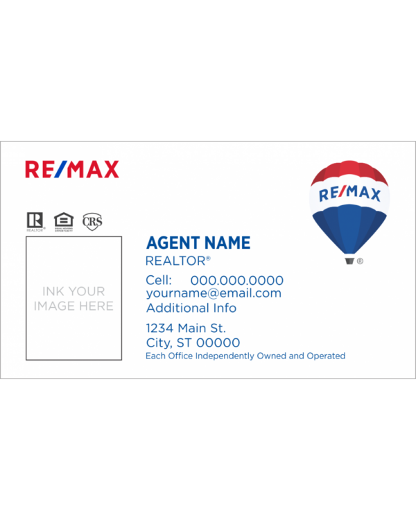 RE/MAX DELUXE BUSINESS CARD BC4 - Image 2