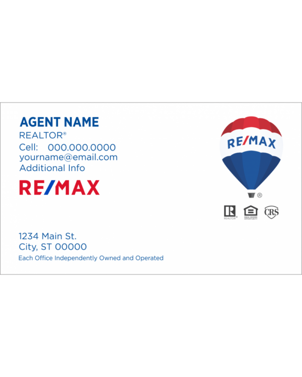RE/MAX DELUXE BUSINESS CARD BC5 - Image 3