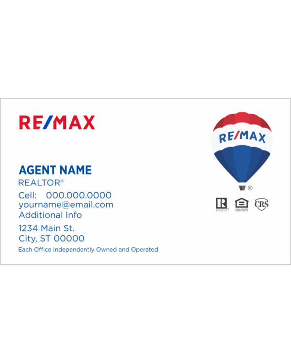 RE/MAX DELUXE BUSINESS CARD BC7 - Image 2