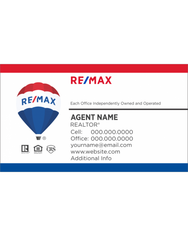 RE/MAX DELUXE BUSINESS CARD BC9 - Image 2