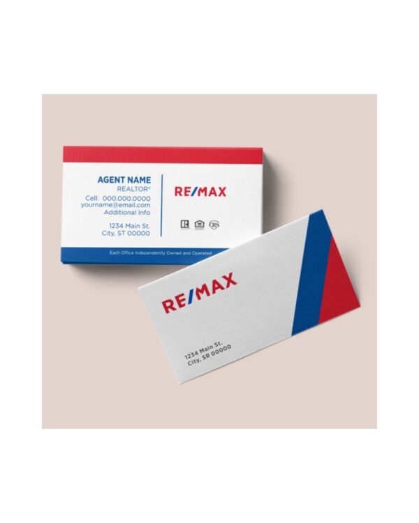RE/MAX STANDARD BUSINESS CARD 2.0" X 3.5" BC3