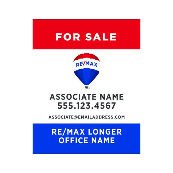 24Wx30H Vertical Property Sign Office Prominent - Image 10