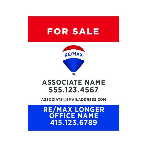 24Wx30H Vertical Property Sign Office Prominent - Image 11