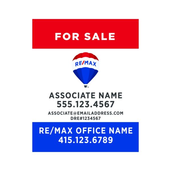 24Wx30H Vertical Property Sign Office Prominent - Image 13