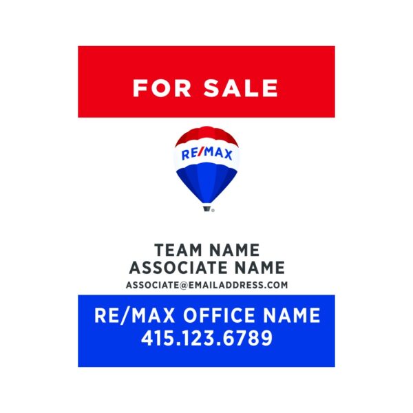 24Wx30H Vertical Property Sign Office Prominent - Image 16
