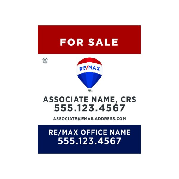 24Wx30H Vertical Property Sign - Image 2