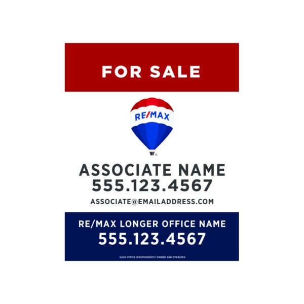 24Wx30H Vertical Property Sign - Image 5