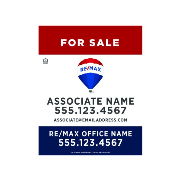 24Wx30H Vertical Property Sign - Image 7