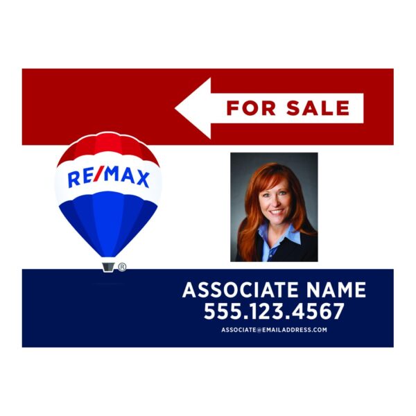 24x18 Horizontal Directional Open & For Sale House Signs