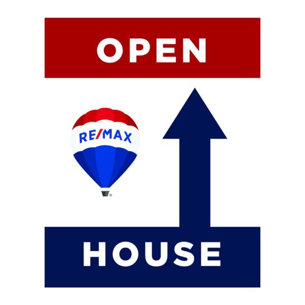 24x30 Vertical Directional Open & For Sale House Signs - Image 8