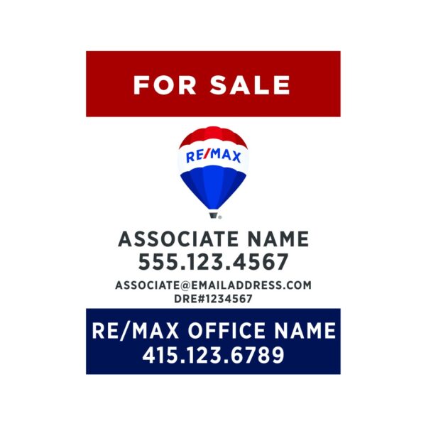 24Wx30H Vertical Property Office Sign Prominent - Image 5