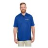 Harriton Men's Flash Snag Protection Plus IL Colorblock Polo