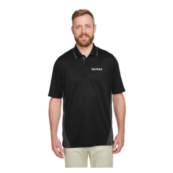 Harriton Men's Flash Snag Protection Plus IL Colorblock Polo - Image 4