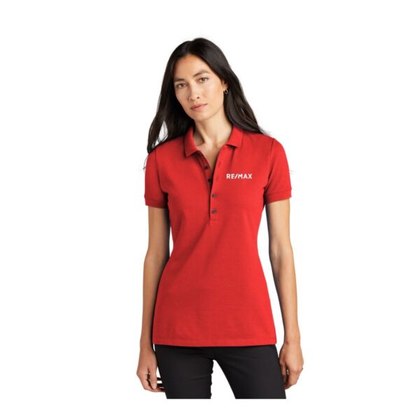Mercer+Mettle Women’s Stretch Heavyweight Pique Polo - Image 4