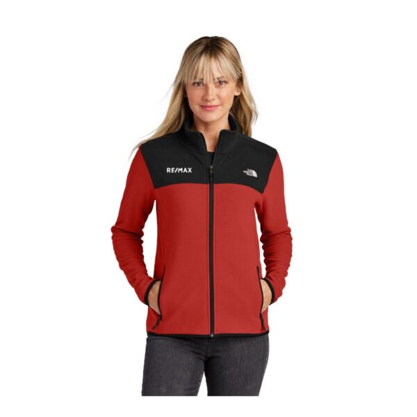 The North Face Ladies Glacier Full-Zip Fleece Jacket - Image 3