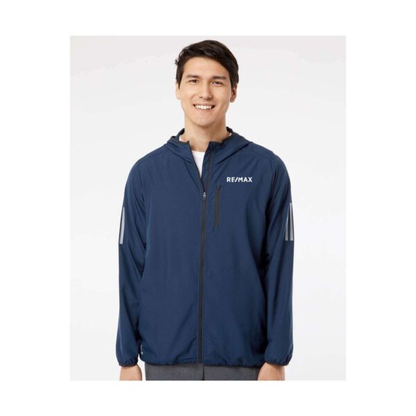Adidas Hooded Full-Zip Windbreaker