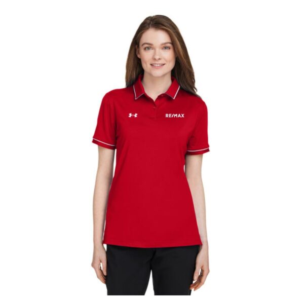 Under Armour Ladies' Tipped Teams Performance Polo - Image 2