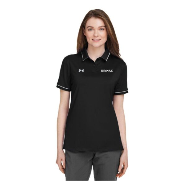Under Armour Ladies' Tipped Teams Performance Polo - Image 4