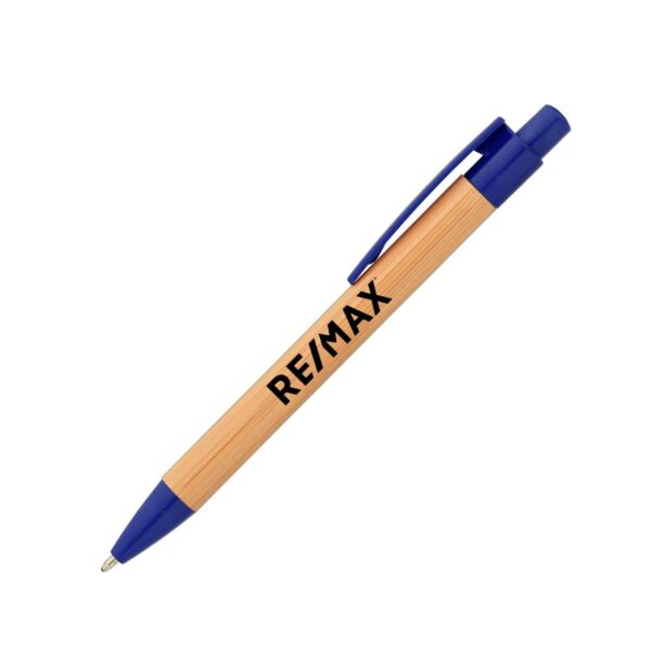 Bali Bamboo Pen with Wheat Plastic Trim - Image 3