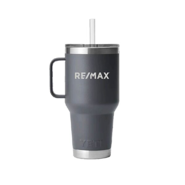 YETI RAMBLER 35 OZ MUG WITH STRAW LID