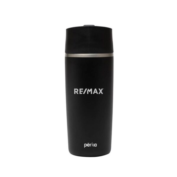 Perka Macchiato 12 oz. Double Wall Coffee/Tea Press Tumbler - Image 2