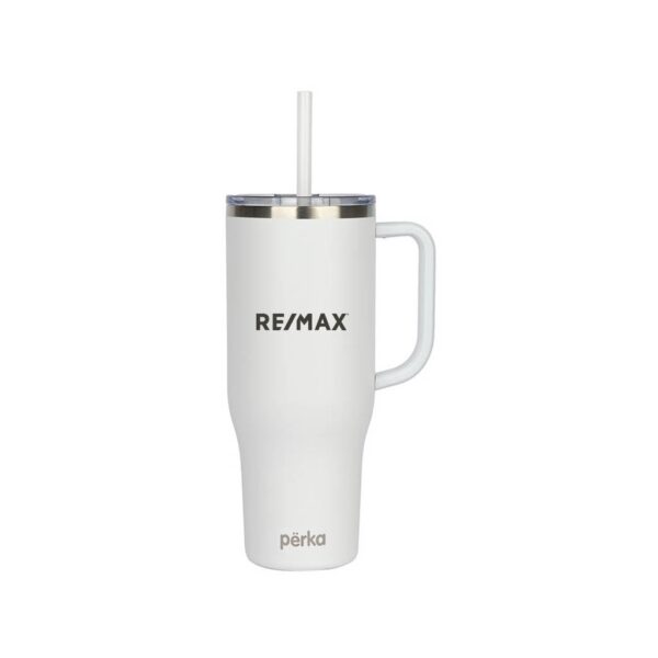 Perka® Kempton 40 oz. Double Wall, Stainless Steel Travel Mug