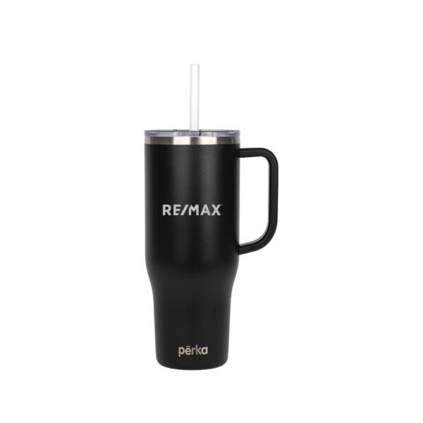 Perka® Kempton 40 oz. Double Wall, Stainless Steel Travel Mug - Image 2
