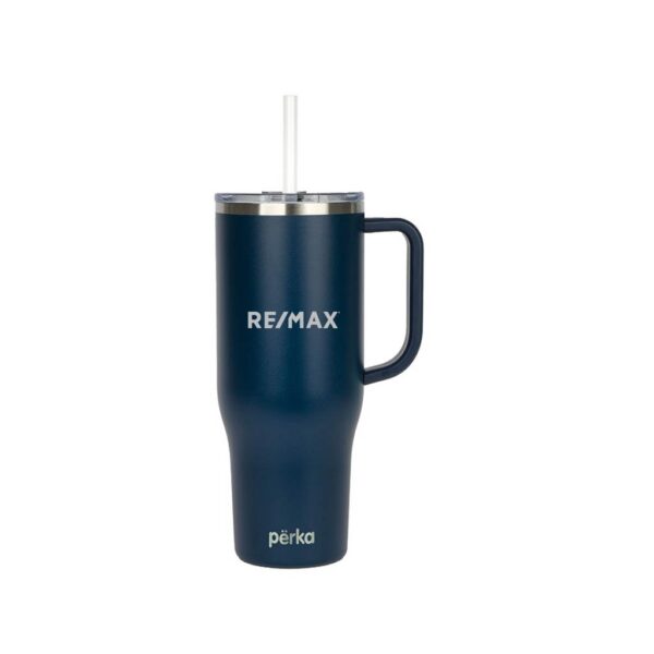 Perka® Kempton 40 oz. Double Wall, Stainless Steel Travel Mug - Image 3