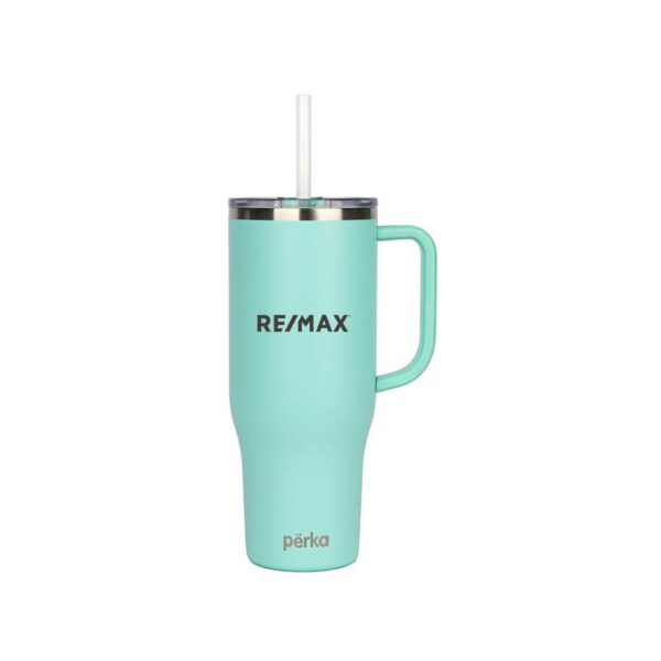 Perka® Kempton 40 oz. Double Wall, Stainless Steel Travel Mug - Image 4