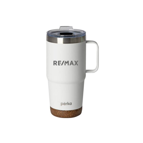 Perka® Bartlett 24 oz. Double Wall, Stainless Steel Stacking Mug