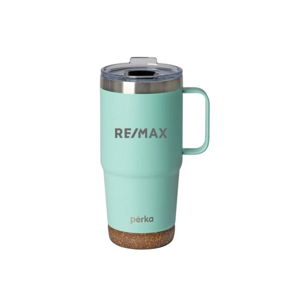 Perka® Bartlett 24 oz. Double Wall, Stainless Steel Stacking Mug - Image 2
