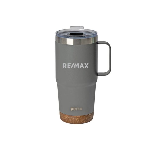 Perka® Bartlett 24 oz. Double Wall, Stainless Steel Stacking Mug - Image 3