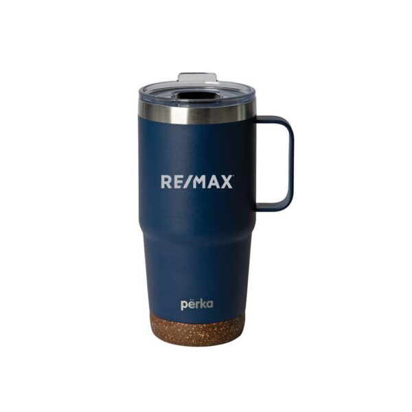 Perka® Bartlett 24 oz. Double Wall, Stainless Steel Stacking Mug - Image 4