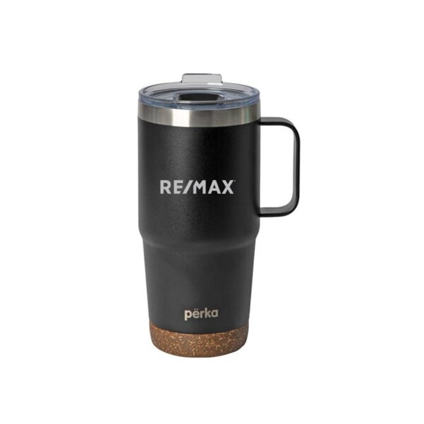 Perka® Bartlett 24 oz. Double Wall, Stainless Steel Stacking Mug - Image 5