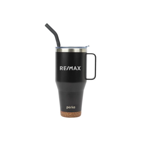 Perka® Hartford 40 oz. Double Wall, Stainless Steel Travel Mug - Image 2