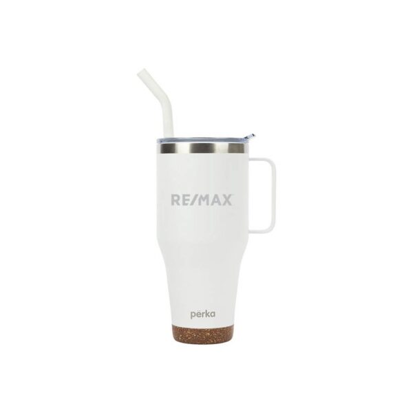 Perka® Hartford 40 oz. Double Wall, Stainless Steel Travel Mug - Image 3