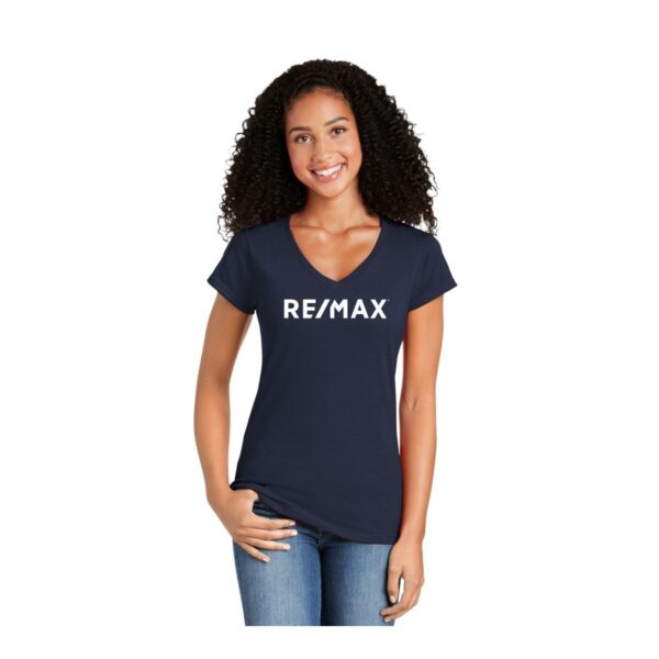 Gildan Softstyle Ladies Fit V-Neck T-Shirt - Image 5