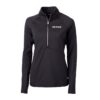 Cutter & Buck Adapt Eco Knit Stretch Recycled Womens Half Zip Pullover - Image 2