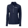 Cutter & Buck Adapt Eco Knit Stretch Recycled Womens Half Zip Pullover - Image 4