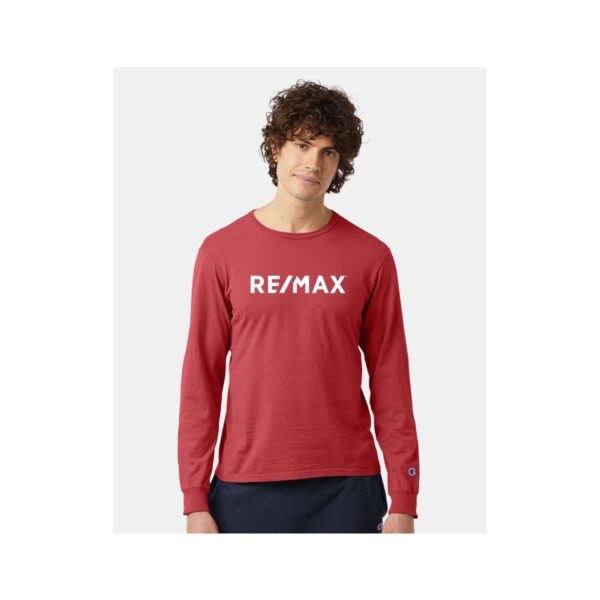 Champion Garment Dyed Long Sleeve T-Shirt - Image 2
