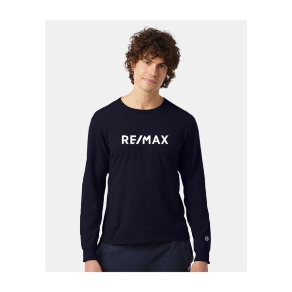 Champion Garment Dyed Long Sleeve T-Shirt - Image 3