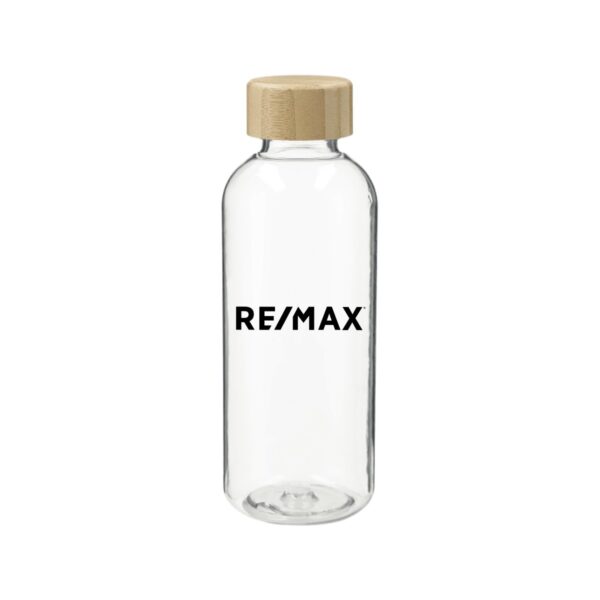 Sona 22oz RPET Reusable Bottle w/ FSC® 100% Bamboo Lid