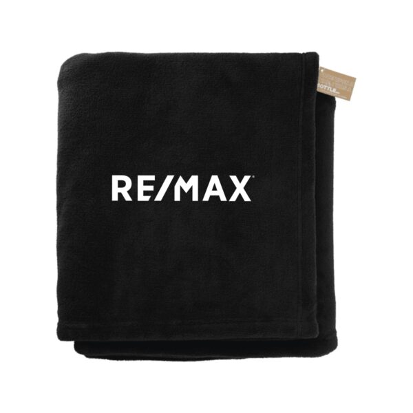Recycled PET Oversized Coral Fleece Blanket